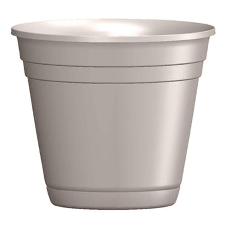 Grilltown 10 in. Riverl Planter, Taupe GR2669421
